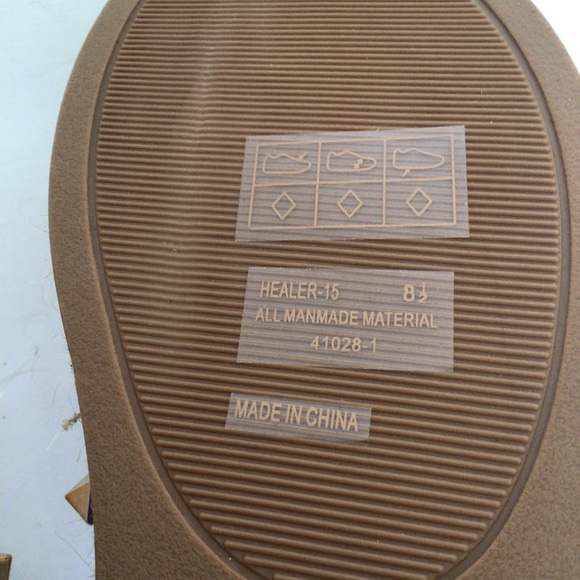 BAMBOO CLEAR STRAP GLADIATOR ROCKSTUD ROPE SANDALS SIZE 8.5 NWT - Picture 14 of 14